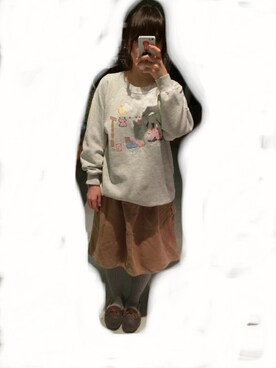 りか。さん（レディース・156cm）の冬コーディネート