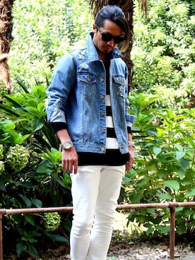 「fuct（ファクト）のアイテム」を使った、HIROKIさん（メンズ・176cm）の秋コーディネート