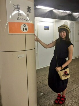 akyanさん（レディース・156cm）の夏コーディネート