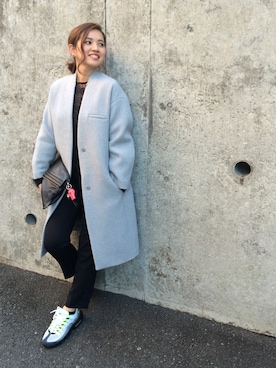 mari andoさん(レディース・158cm)の冬コーディネート