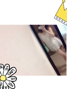 「B.L.U.E（ビーエルユーイー）のアイテム（パンツ）」を使った、よーぐるとさん（レディース・165cm）の夏コーディネート