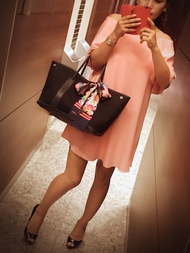 「LEONARD（レオナール）のアイテム」を使った、 Yukiさん（レディース・162cm）の春コーディネート