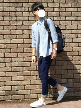 しゅんたろーさん（メンズ・177cm）の春コーディネート