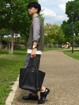 しゅんたろーさん（メンズ・177cm）の秋コーディネート