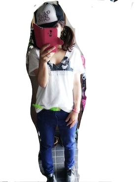 怜*美。さん（レディース・153cm）の夏コーディネート