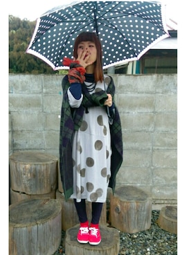 「病み中」｜怜*美。さん（レディース・154cm）の春コーディネート