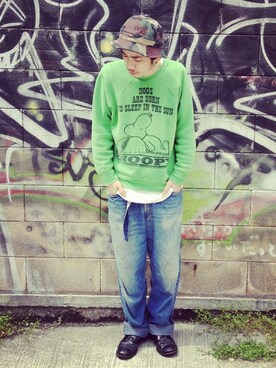 shunpeeeeeiさん（メンズ・168cm）の春コーディネート