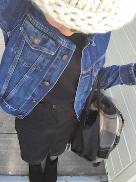 まるさん（レディース・153cm）の冬コーディネート