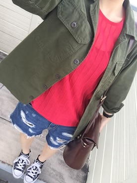 まるさん（レディース・153cm）の夏コーディネート