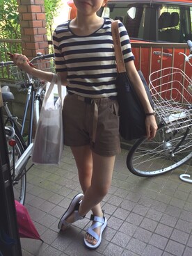 まるさん（レディース・153cm）の夏コーディネート