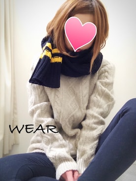 「green label relaxing（グリーンレーベルリラクシング）のアイテム（ムートンコート）」を使った、naaaaさん（レディース・158cm）の冬コーディネート