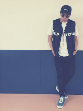 りゅういち先生さん(メンズ・178cm)の春コーディネート