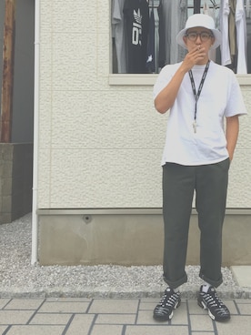 りゅういち先生さん（メンズ・178cm）の春コーディネート