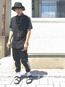 りゅういち先生さん（メンズ・178cm）の夏コーディネート