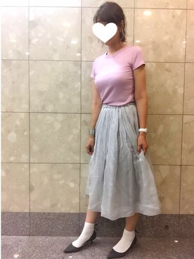 aya_coさん（レディース・170cm）の夏コーディネート