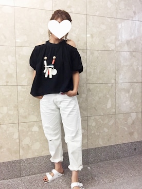 aya_coさん（レディース・170cm）の夏コーディネート