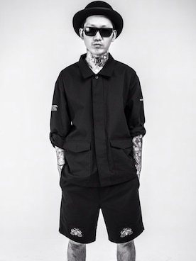 「アイテム（CD）」を使った、CLOUD MOTHさん（メンズ・176cm）の夏コーディネート