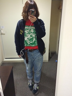 「マンウィズ」｜mio*さん（レディース・158cm）の春コーディネート