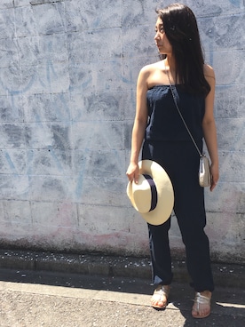 「SORBATTI（ソルバッティ）のアイテム」を使った、nano・universe 渋谷神南 Womensさん（レディース・160cm）の夏コーディネート