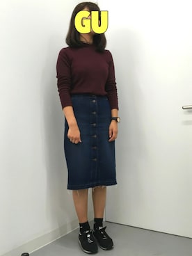☺︎︎GU桐生店☺︎︎さんのコーディネート