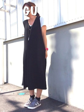 ☺︎︎GU桐生店☺︎︎さんのコーディネート