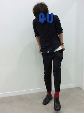 ☺︎︎GU桐生店☺︎︎さんのコーディネート