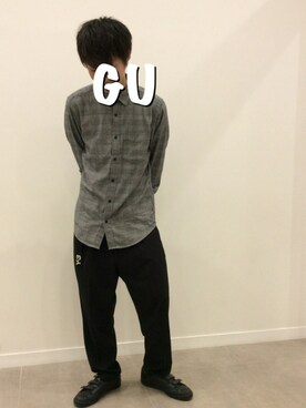 ☺︎︎GU桐生店☺︎︎さんのコーディネート