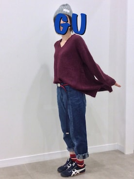 ☺︎︎GU桐生店☺︎︎さんのコーディネート