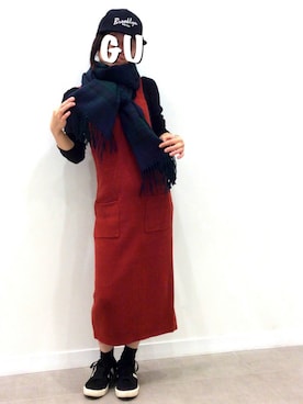 ☺︎︎GU桐生店☺︎︎さんのコーディネート