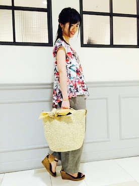 ねだこさん(レディース・155cm)の夏コーディネート