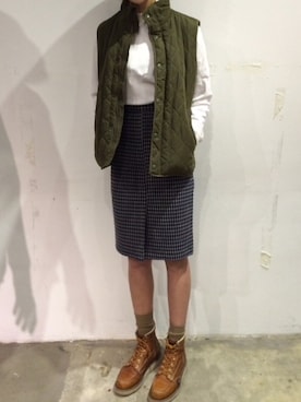 「Thorogood」｜정인지さん（レディース・173cm）の秋コーディネート
