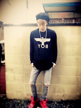 HIROさん(メンズ・183cm)の冬コーディネート