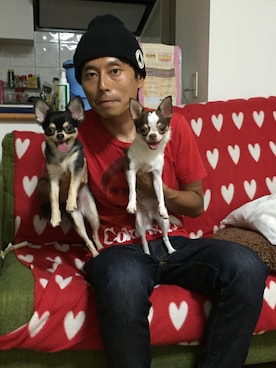 「surt（サート）のアイテム（ニットキャップ/ビーニー）」を使った、Tsutomu Echizenさん（メンズ・172cm）の夏コーディネート