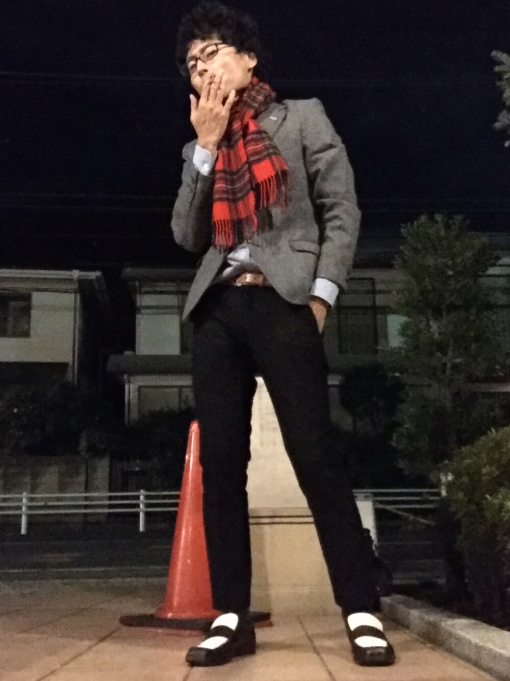 「ノコマラ・フェス2015、ぎょえんふぇす、ヨッコさんいなくなった後大崩落😂、放送禁止用語炸裂フェス、イジリー岡田フェス😂、WEAR友、素敵な出会い、最高に楽しかった」｜「オフ会のアイテム（ラッピングキット、その他）」を使った、Tsutomu Echizenさん（メンズ・172cm）の秋コーディネートの1枚目の写真