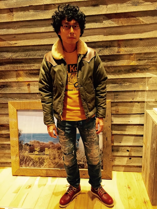 Tsutomu Echizen Hysteric Glamourのブルゾンを使ったコーディネート Wear