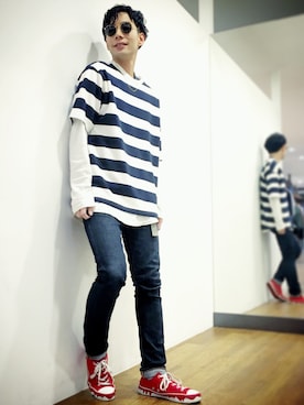 higucciさん（メンズ・174cm）の春コーディネート