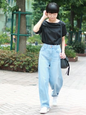 NAKAさん（レディース・159cm）の夏コーディネート