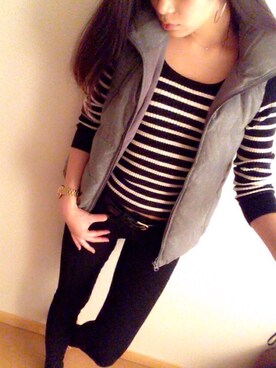 こなっちゃんさん（レディース・161cm）の秋コーディネート