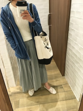 「ALL DAY COFFEE（オールディコーヒー）のアイテム」を使った、yoko･:* ೫̥♡*さん（レディース・160cm）の春コーディネート