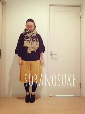 「アイテム（ブーティ）」を使った、☁︎•ꇵ͒•`s☺︎+sa*॰¨̮さん（レディース・154cm・30代）の冬コーディネート