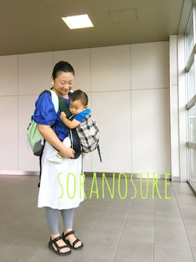 ☁︎•ꇵ͒•`s☺︎+sa*॰¨̮さん（レディース・153cm）の夏コーディネート