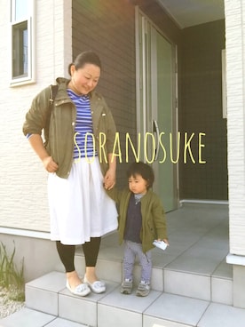 「アイテム（ピアス（両耳用））」を使った、☁︎•ꇵ͒•`s☺︎+sa*॰¨̮さん（レディース・153cm・30代）の春コーディネート