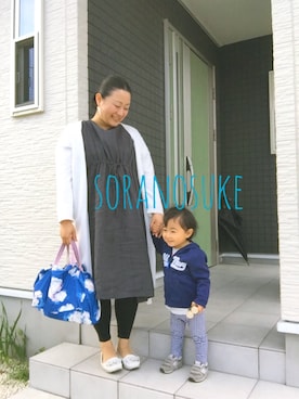 「アイテム（ピアス（両耳用））」を使った、☁︎•ꇵ͒•`s☺︎+sa*॰¨̮さん（レディース・153cm・30代）の春コーディネート