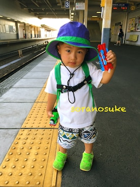 ☁︎•ꇵ͒•`s☺︎+sa*॰¨̮さんのコーディネート