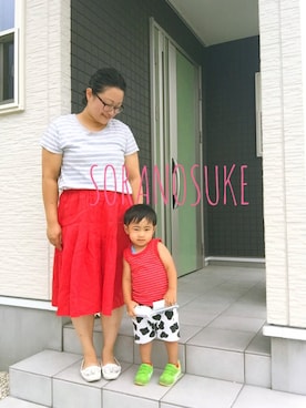 ☁︎•ꇵ͒•`s☺︎+sa*॰¨̮さん（レディース・153cm）の夏コーディネート