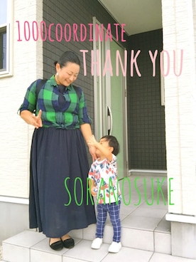 ☁︎•ꇵ͒•`s☺︎+sa*॰¨̮さん(レディース・153cm)の秋コーディネート