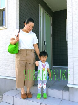 「アイテム（ピアス（両耳用））」を使った、☁︎•ꇵ͒•`s☺︎+sa*॰¨̮さん（レディース・153cm・30代）の秋コーディネート