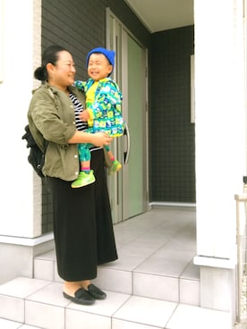 「アイテム（ピアス（両耳用））」を使った、☁︎•ꇵ͒•`s☺︎+sa*॰¨̮さん（レディース・153cm・30代）の秋コーディネート