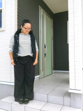 「アイテム（ピアス（両耳用））」を使った、☁︎•ꇵ͒•`s☺︎+sa*॰¨̮さん（レディース・153cm・30代）の秋コーディネート