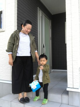 「アイテム（ピアス（両耳用））」を使った、☁︎•ꇵ͒•`s☺︎+sa*॰¨̮さん（レディース・153cm・30代）の秋コーディネート